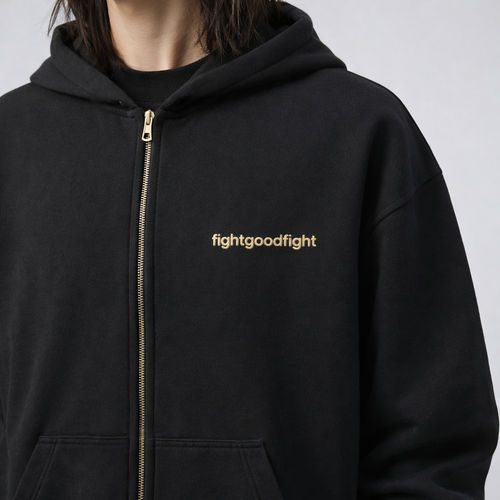 Classic Oversized Hoodie - Black