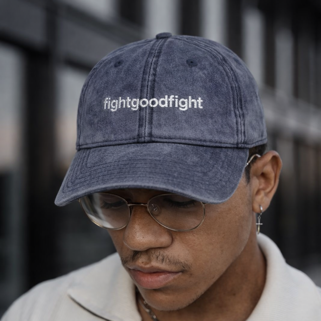 Vintage Cap — Navy